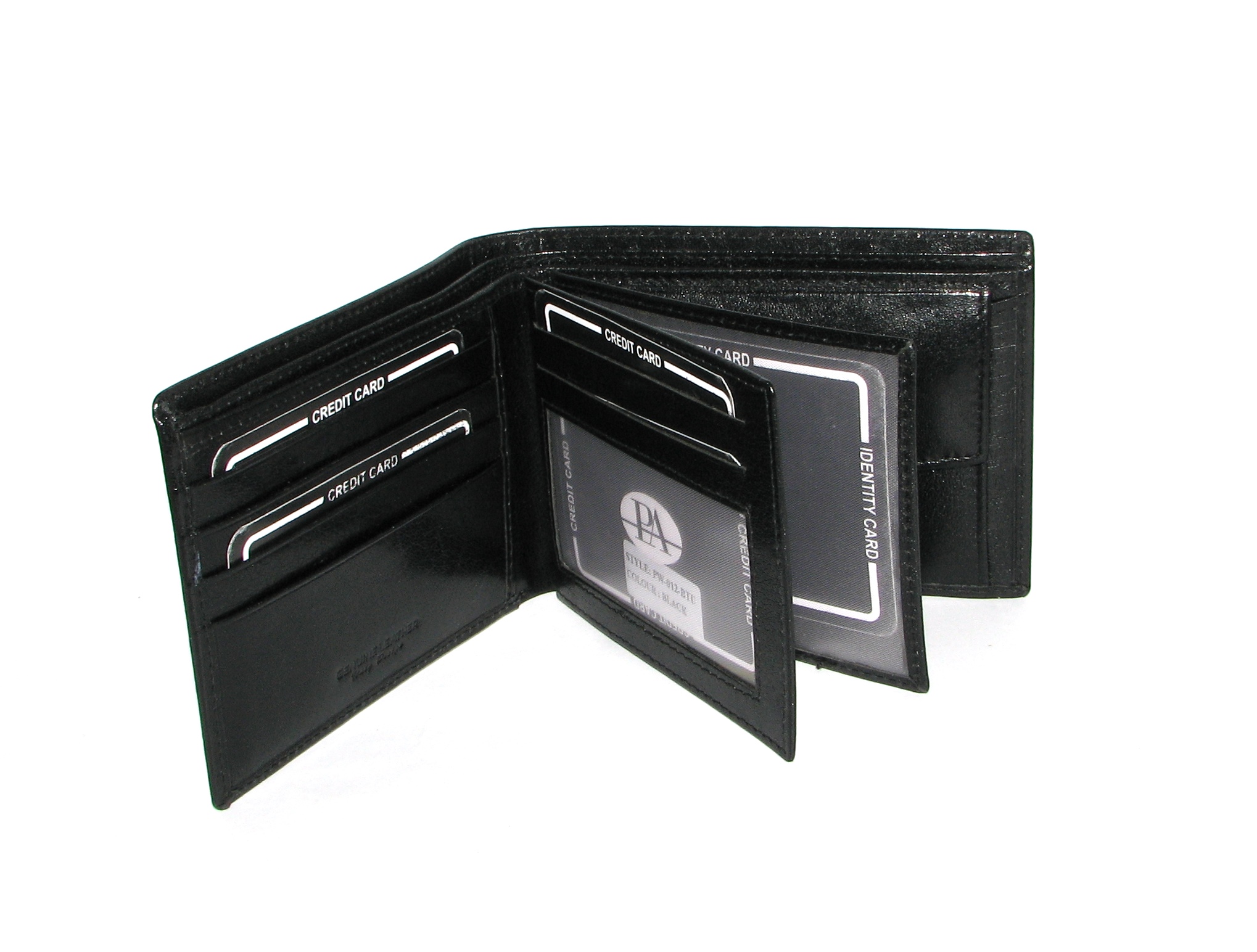 Кошелек мужской Pierre Andreus PW-012-BTU BLACK Кошелек мужской Pierre Andreus PW-012-BTU BLACK